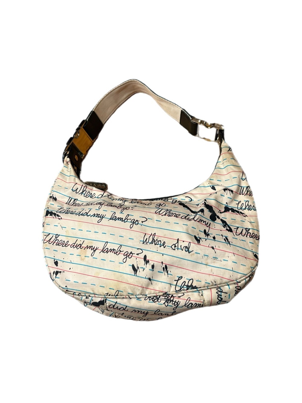L.A.M.B LeSportsac “Where did my lamb go?” Crescent Bag Y2K